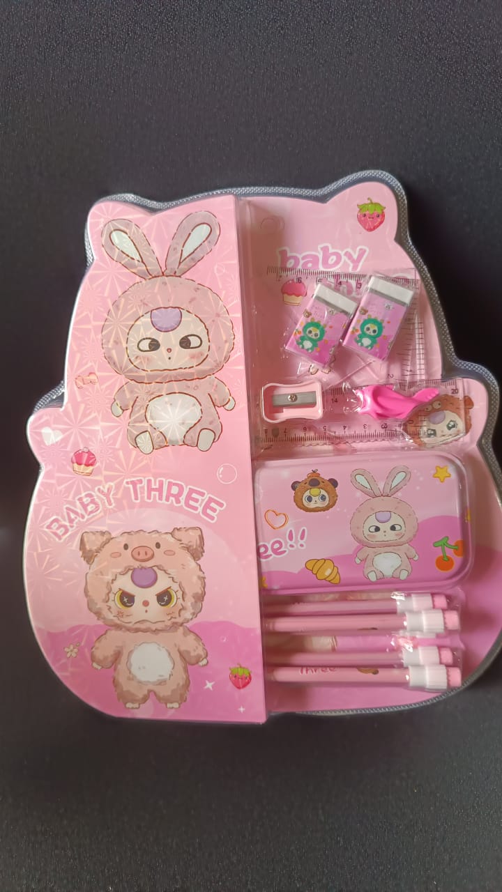 Cartoon Stationery Gift Set for Kids (14 Pc) Cartoon Stationery Gift Set for Kids (14 Pc)